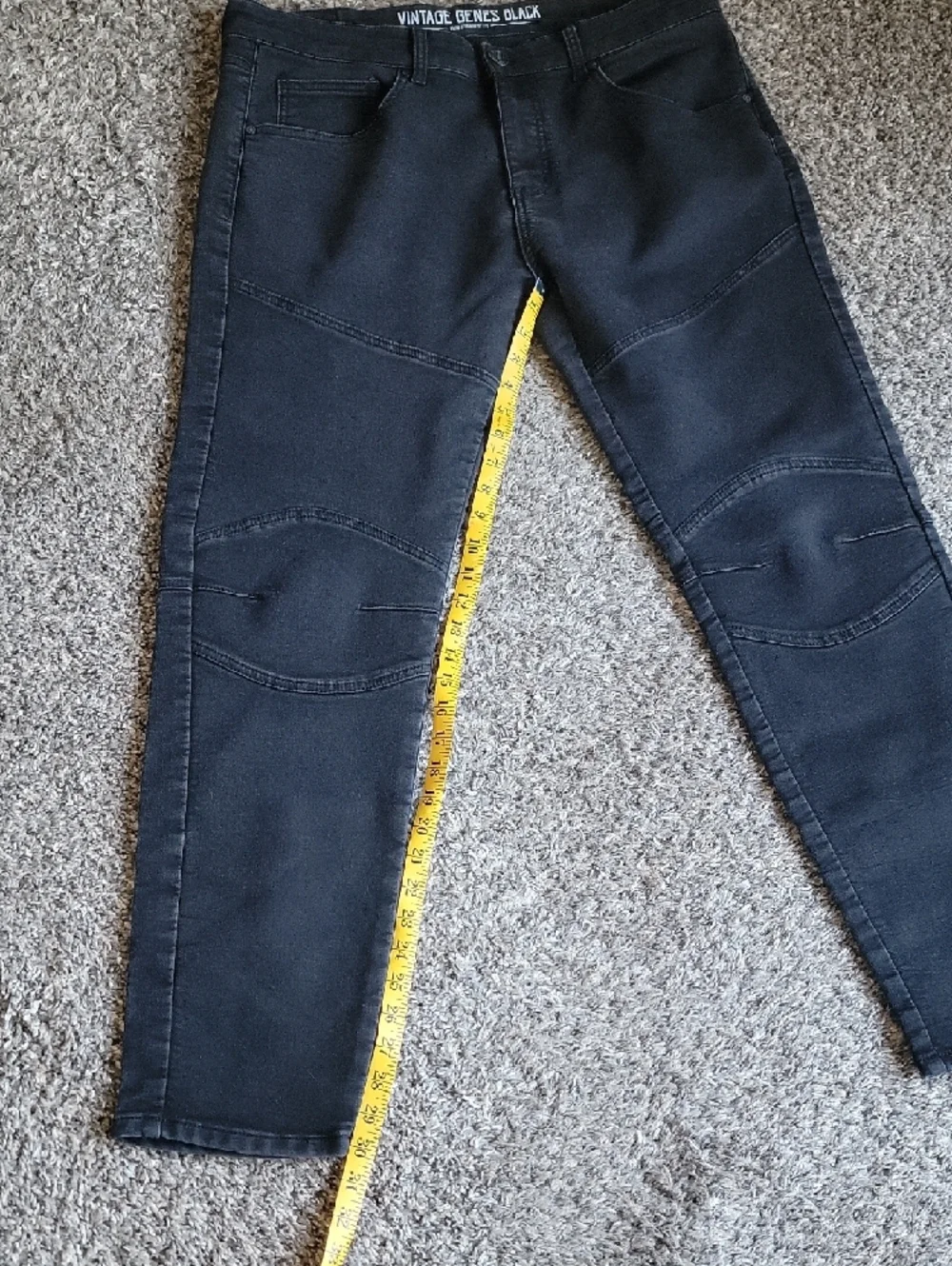 Vintage Genes Black Men's Jeans